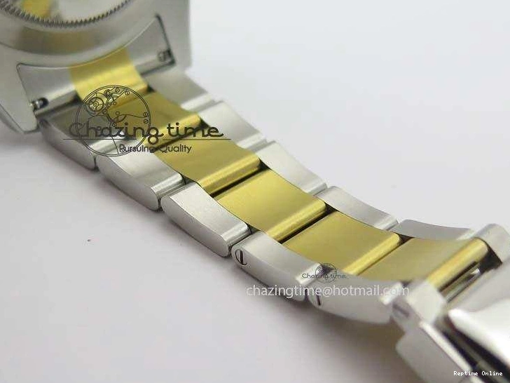 0213 AllSeason DateJust II 116333 SS YG 41mm EW Best Edition Black Dial Gold Roman Markers On SS Bracelet A 3826